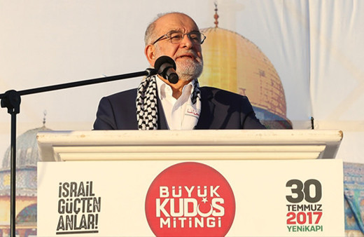 Karamollaoğlu Kudüs mitiginde konuştu: 5700 senelik mikrop