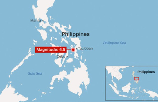 Son depremler Filipinler çok şiddetli sallandı 