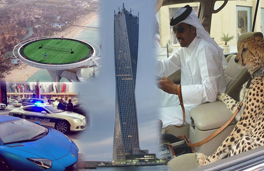 Dubai'den başka yerde yok bu ortamlar!