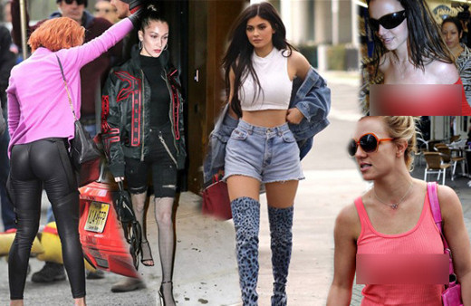 Modayı gömen ünlüler!