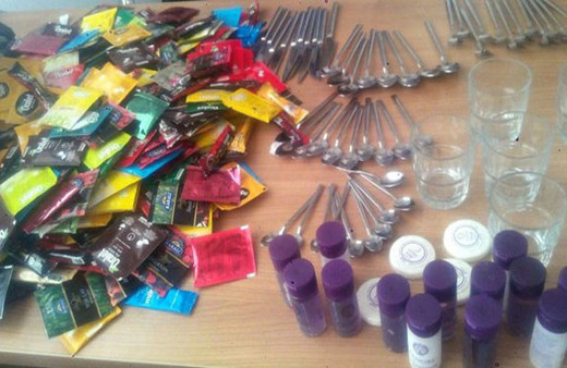 Oteldeki 'her şey dahil' sistemi ile çeyiz düzen bile var