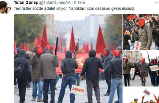 Sosyal medyayı sallamıştı Anadolu Ajansı'ndan o fotoğraf için açıklama