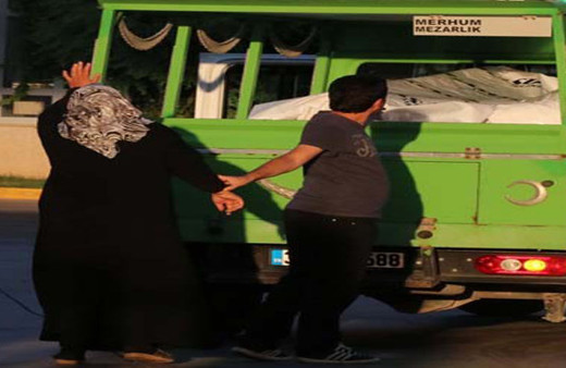 Suriyeli anne ve bebeğin cenazesi İdlib'e gönderildi