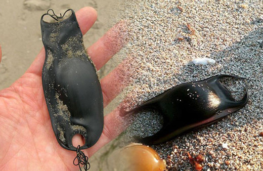 Plajda bulduğu şeyin ne olduğunu öğrendi şoke oldu!