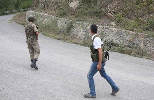Trabzon'da PKK'lı teröristlerle çatışma çıktı!