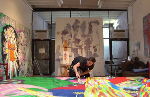 Dünyaca ünlü oyuncu her şeyi bırakıp ressam oldu