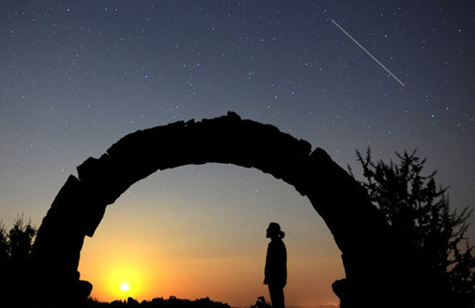 Göktaşı yağmuru şöleni Uşak'tan izlendi