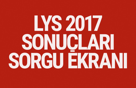 LYS 2017 yerleştirme osym.gov.tr sonuç sorgulama ekranı