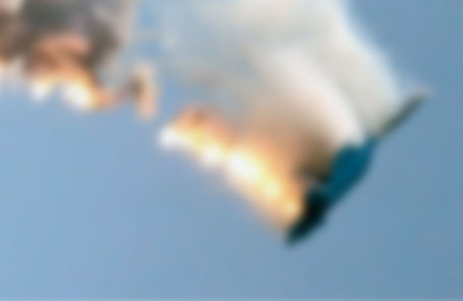 Mısır'da askeri eğitim uçağı düştü