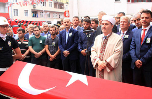 Maçka şehidi Eren Bülbül'ü binlerce hemşehrisi uğurladı