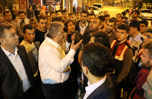 Tehlikeli gerginlik o iddia ilçeyi ayağa kaldırdı 