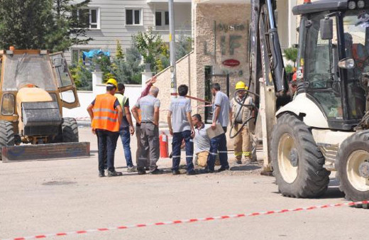 Ankara'da panik anları gören telefona sarıldı