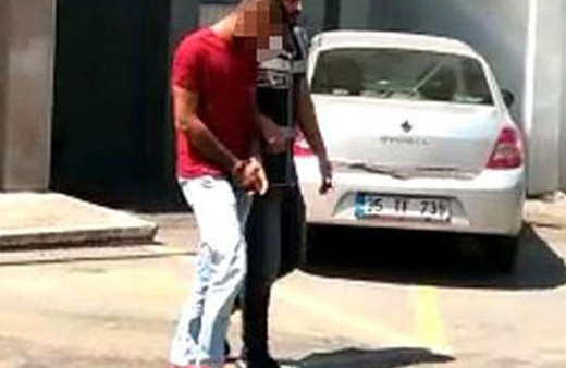  İzmir'de kadınlara cinsel tacizin görüntüleri kamerada