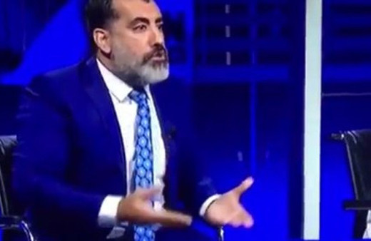 'Teröristim' dedi stüdyoyu terk etti