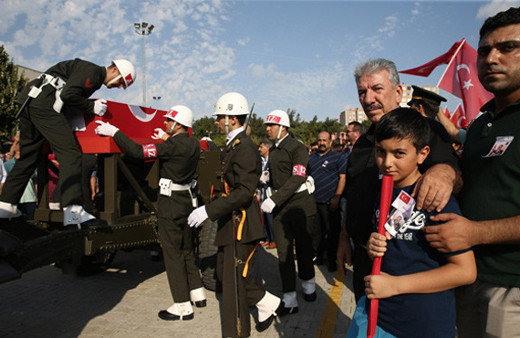 Şehit Binbaşı Çelik için İstanbul'da tören