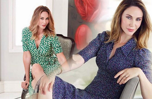 40 yaşındaki Demet Şener bikinili fotoğraf paylaştı sosyal medya sallandı