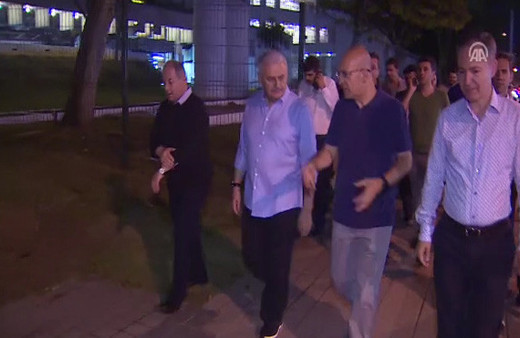 Başbakan Yıldırım Singapur'da yürüyüş yaptı