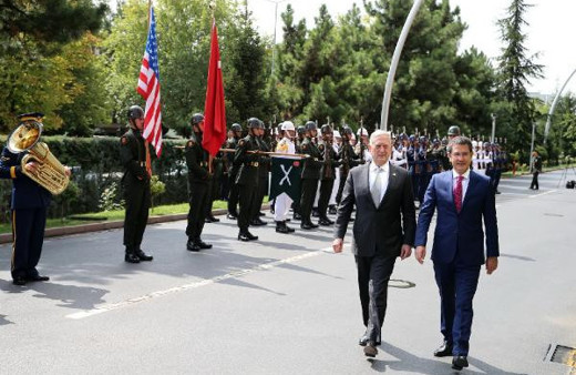 ABD Savunma Bakanı James Mattis Türkiye'de