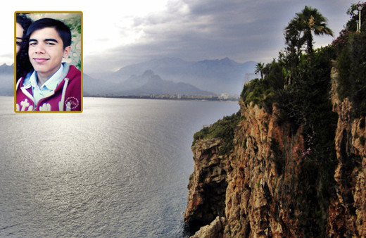 Falezlerden düşen genç, yaşamını yitirdi