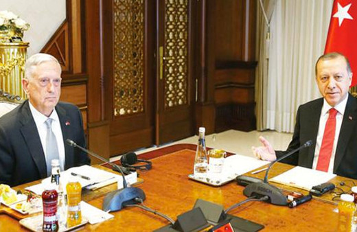 Erdoğan'ın ABD'li bakanın önüne koyduğu fotoğraf