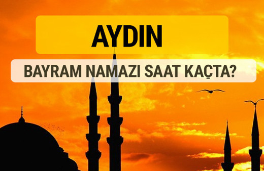 Aydın Kurban bayramı namazı saati - 2017