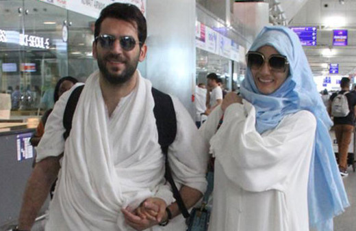 Murat Yıldırım, eşi ve ailesiyle kutsal topraklara gitti