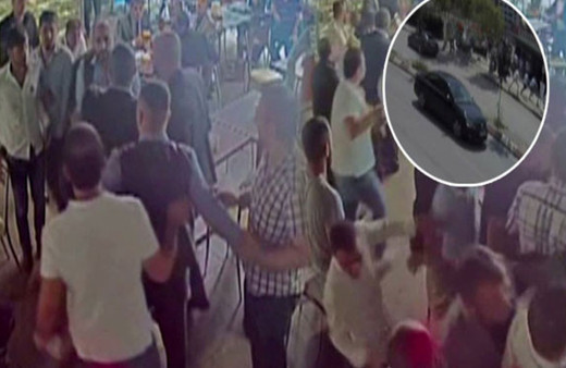 Anadolu Adalet Sarayı'ndaki kavga ve cinayet anı kamerada!