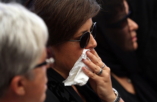  Vatan Şaşmaz'ın cenaze töreninden acı kareler