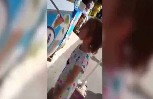 Minik kızı canından bezdiren Maraş dondurmacısı