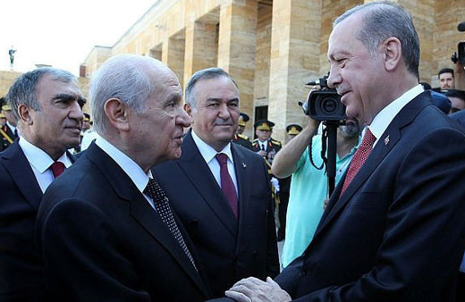 Erdoğan ve Bahçeli düşman çatlattı 