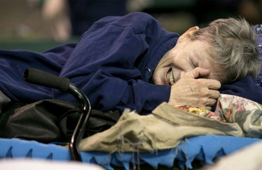 ABD'yi kasırga vurdu Trump çaresiz