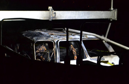 Manisa'da korkunç kaza! Yanarak öldüler