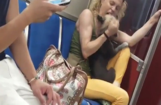 Köpeğini dövüp ısırdı sosyal medya ayağa kalktı