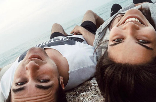 Kırgın Çiçekler'in Eylül'ü Biran Damla Yılmaz sevgilisiyle tatilde