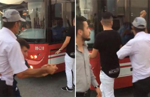 İzmir'de belediye otobüsüne hücum: Yaralılar var!