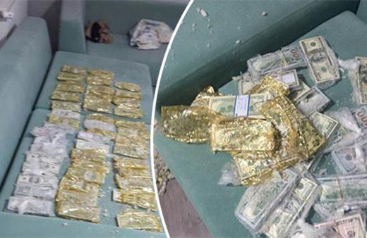 Yüz binlerce dolar yastıktan çıktı: Polis şaşkına döndü!