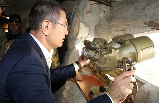 Canikli bin 170 rakımlı bölgede Mehmetçik'le bayramlaştı