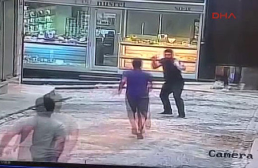 Hırsız sert kayaya denk geldi