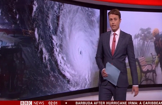 BBC sunucusunun canlı yayında şaşkınlık anları