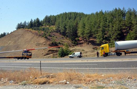 RES türbin pervanaleri 4 günde götürülebildi