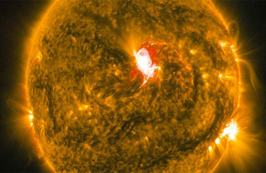 Güneş'te bir büyük patlama daha meydana geldi 