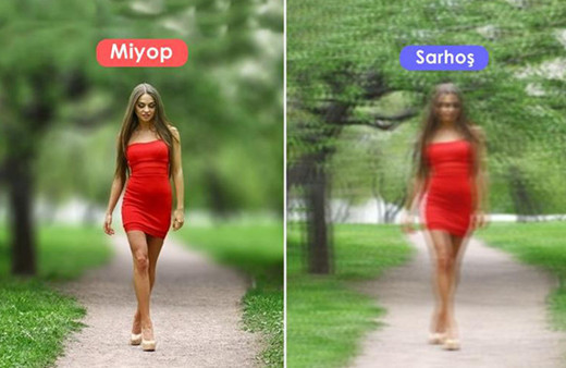 Gözleri bozuk insanlar dünyayı nasıl görüyor?