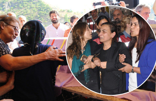 Aysel Tuğluk'un annesinin cenazesi Tunceli'de defnedildi