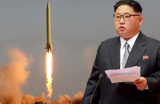 Kore füze attı! Bir başka ülkeden de füzeler ateşlendi