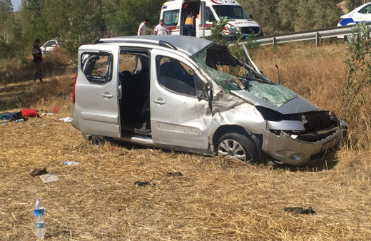  Çorum'da trafik kazası: 1 ölü, 3 yaralı