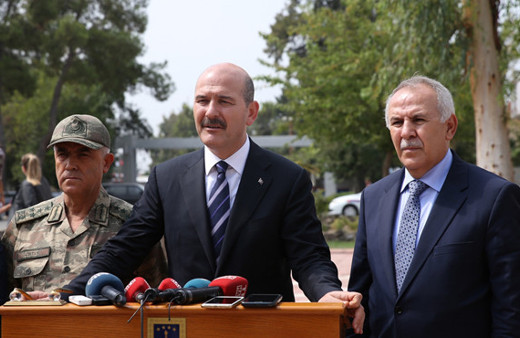 Süleyman Soylu 'ilk kez duyuyorum' deyip Hatay'da paylaştı