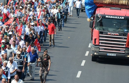 CHP'nin fındık yürüyüşü başladı