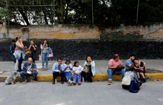 Son deprem Meksika'da 7.1 büyüklüğünde çok sayıda ölü var