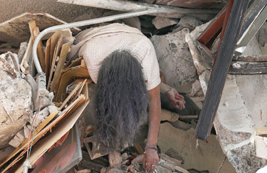 Meksika depreminden korkunç kareler geliyor