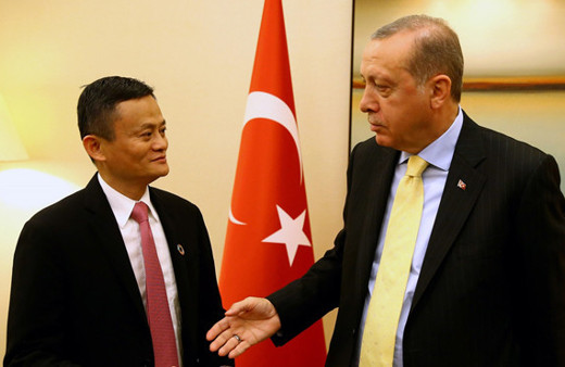 Cumhurbaşkanı Erdoğan Çin efsanesi 'Alibaba' ile görüştü